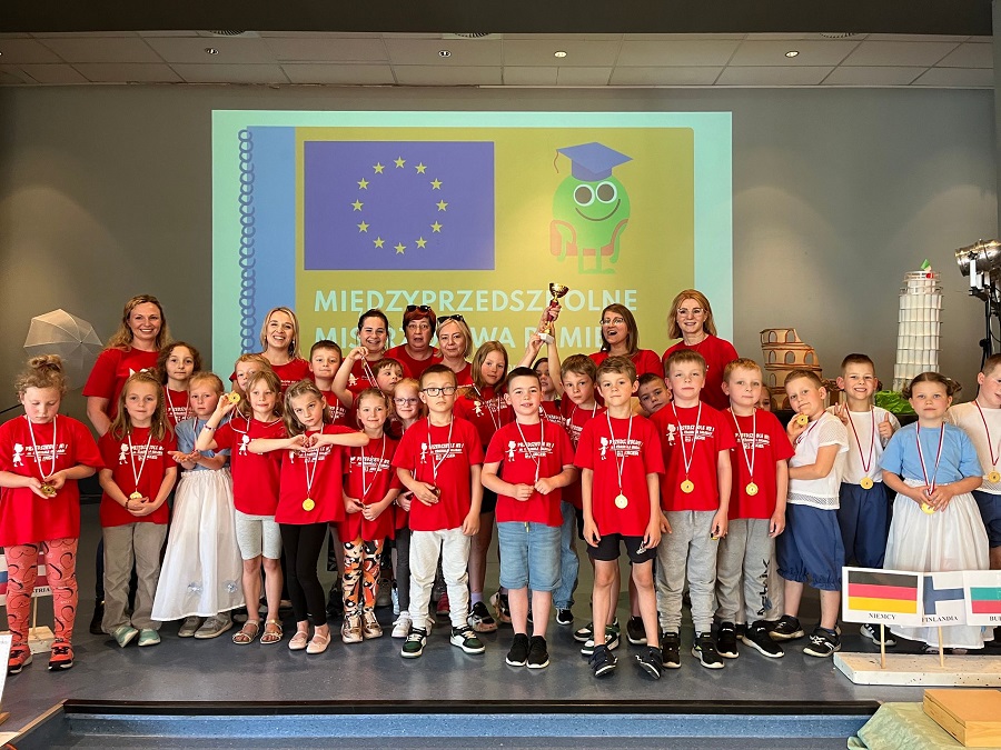 Międzyprzedszkolne Mistrzostwa Pamięci dzieci 6-letnich w kategorii „Państwa Unii Europejskiej”.