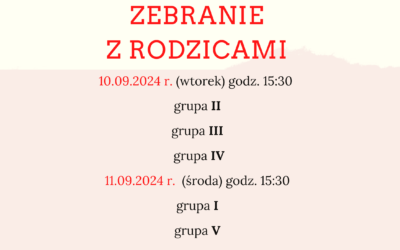 Zebranie z rodzicami