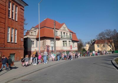 Przemarsz ulicami miasta
